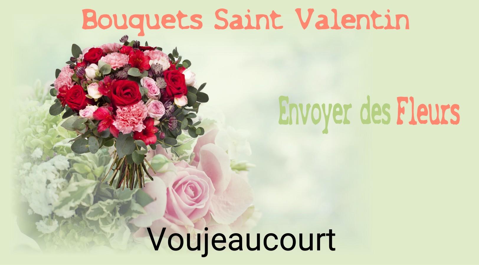 Roses de Saint-Valentin livrées à Voujeaucourt